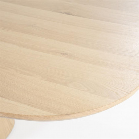 MASA DE DINING NOLA - MDF STEJAR FIN - NATURAL - 200(L) x 76(h) x 110(l) - Img 3