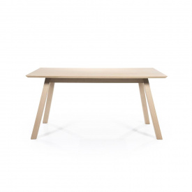 MASA DE DINING THOMAS - LEMN DE PAL SI FURNIR - NATURAL - 170(L) x 78(h) x 90(l) - Img 1