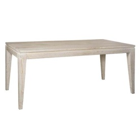 MASA DE DINING VINCENZA - LEMN DE MANGO - ALB / NATURAL - 180(L) X 76(H) X 90(L) CM - Img 1