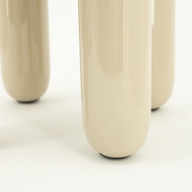 MASA LATERALA BALON - METAL - BEJ - 43(L) x 43(l) x 45(h) - Img 4