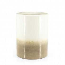 MASA LATERALA DAINTY - CERAMICA - ALB - 34(L) x 45(h) x 34(l)