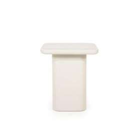 MASA LATERALA SIMINTO MICA - MDF - BEJ - 40(L) x 40(l) x 45(h) - Img 1