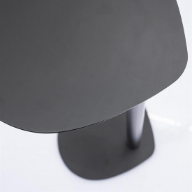 MASA LATERALA SNOWFLAKE MICA - METAL - NEGRU - 34(L) x 55(h) x 32(l) - Img 3