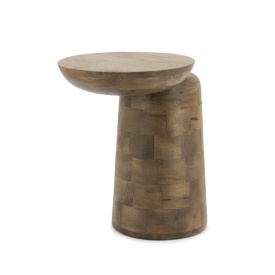 MASĂ LATERALĂ - WOOMBLE - MARO DESCHIS - 40(L) x 34(l) x 47(h)