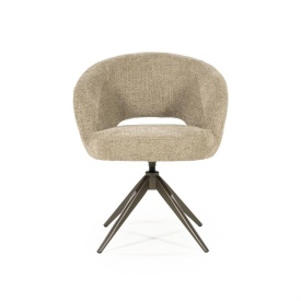 SCAUN ALISSA - GRI TAUPE ORO - 65(L) x 63(l) x 80(h) - Img 7