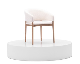 SCAUN AVOLA - LEMN / MATERIAL - CULOARE LA ALEGERE - 60(L) x 80(h) x 62(l) - Img 7