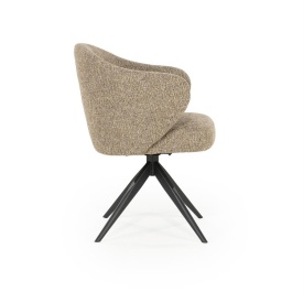 SCAUN CONNOR DONNA - TESATURA SI METAL - MARO - 61.5(L) x 60(l) x 81.5(h) cm - Img 9