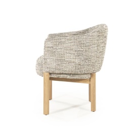 SCAUN CU COTIERA - MICHA - TAUPE NORI - 66(L) x 66(l) x 79(h) - Img 3