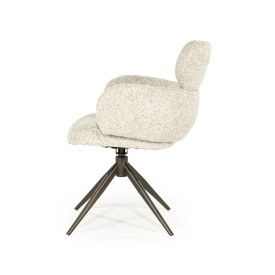 SCAUN DARCIO - BEJ GLEAM - 62(L) x 66.5(l) x 87(h) - Img 3