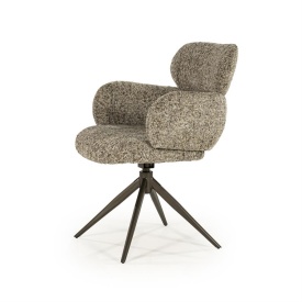 SCAUN DARCIO - GRI TAUPE GLEAM - 62(L) x 66.5(l) x 87(h) - Img 2