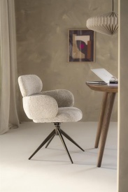 SCAUN DARCIO - GRI TAUPE GLEAM - 62(L) x 66.5(l) x 87(h) - Img 12