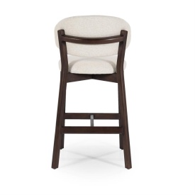 SCAUN DE BAR MIKKY MOON - TESATURA SI STEJAR - BEJ - 53(L) x 57.5(l) x 97.5(h) cm - Img 6