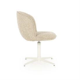 SCAUN ESMEE DONNA - TESATURA SI FIER - TAUPE - 55.5(L) x 64.5(l) x 83(h) cm - Img 9