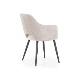 SCAUN ESMEE - POLIESTER / METAL - ALB - 58(L) x 81(h) x 57.5(l) - Img 8