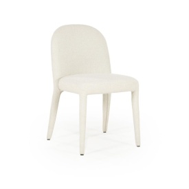 SCAUN JAXX TOSCANA - TESATURA, METAL SI LEMN - BEJ - 51(L) x 59(l) x 82(h) cm - Img 11