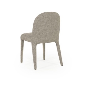 SCAUN JAXX TOSCANE - TESATURA, METAL SI LEMN - TAUPE - 51(L) x 59(l) x 82(h) cm - Img 5