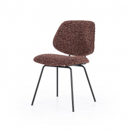 SCAUN JON MAYWOOD - METAL / LEMN / TESATURA 100% POLIESTER - MULTICOLOR - 49.5(L) x 82(h) x 58(l)