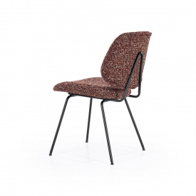 SCAUN JON MAYWOOD - METAL / LEMN / TESATURA 100% POLIESTER - MULTICOLOR - 49.5(L) x 82(h) x 58(l) - Img 4