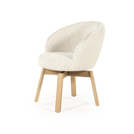 SCAUN LIVIA - BEJ HUSH - 65(L) x 63(l) x 80(h) - Img 2