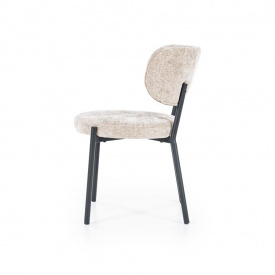 SCAUN OASIS - METAL / LEMN / TESATURA - BEJ - 54.5(L) x 78.5(h) x 59.5(l) - Img 3