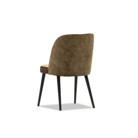 SCAUN STAFFA - METAL / LEMN / TESATURA - CULOARE LA ALEGERE - 44(L) x 84(h) x 51(l) - Img 2