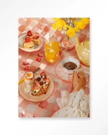 TABLOU - BURGUNDIAN TABLE