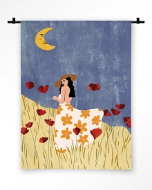TABLOU - GIRL IN A POPPYFIELD - Img 8