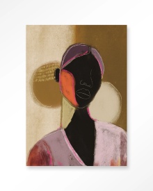 TABLOU - SILHOUETTE LADY 1