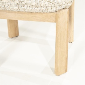 TABURET - LOTTIE - BEJ NORI - 48(L) x 48(l) x 45(h) - Img 4