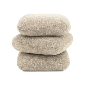 TABURET - TAUPE - 44.5(L) x 44.5(l) x 44.5(h)