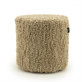 TABURET VISTA MIC - 50% POLIESTER / 50% BUMBAC - BEJ - Ø40 x 40(h)