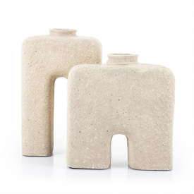 ARC MARE - MIX RECICLAT - CREM - 23(L) x 38(h) x 12(l) - Img 3