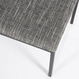 BANCHETA BENCH LAS - POLIESTER / FIER - ANTRACIT - 135(L) x 47(h) x 45(l) - Img 3