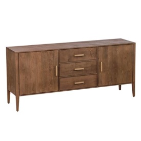 COMODA BELVEDERE - LEMN DE MANGO [FSC] - MARO - 180(L) x 80(h) x 45(l)