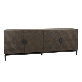 COMODA SAN MARINO - MARO - FURNIR DE STEJAR - 210(L) x 45(l) x 80(h)
