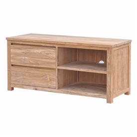 COMODA TV CORONA - LEMN DE TEC [FSC] - MARO NATURAL - 130(L) X 60(H) X 50(L) CM