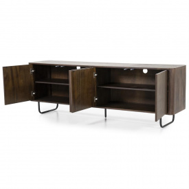 COMODA TV JAMES - DIN LEMN DE MANGO [FSC] SI METAL - MARO - 180(L) x 61(h) x 40(l) - Img 8