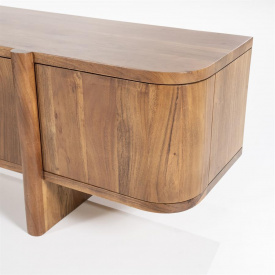 COMODA TV JULIAN CU 4 USI - DIN LEMN DE SALCAM [FSC] - MARO- 170(L) x 50(h) x 43(l) - Img 5