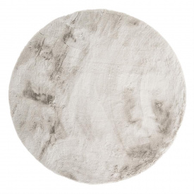 COVOR ZENA ROTUND - POLIESTER 100% - GRI - Ø200 x 1(h) - Img 1