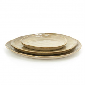 FARFURIE DE DESERT DAZE - CERAMICA - BEJ - 19(L) x 2.3(h) x 16(l) - Img 3