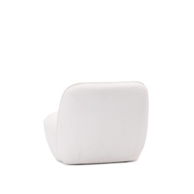FOTOLIU COSINESS - METAL / LEMN / MATERIAL - ALB - 87(L) x 77(h) x 65(l) - Img 2