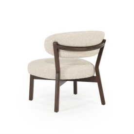 FOTOLIU MIKKY BROWN MOON - TESATURA SI STEJAR - TAUPE - 61(L) x 72.5(l) x 72(h) cm - Img 5