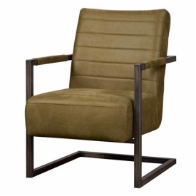 FOTOLIU ROCCA BULL - METAL / MATERIAL - NEGRU / VERDE - 63(L) X 84(H) X 77(L)