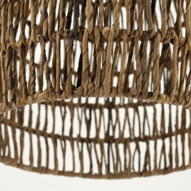 LAMPA SUSPENDATA BENTI MARE - PLANTA DE ABACA - NATURAL - 54(L) x 54(l) x 58(h) - Img 2