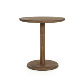 MASĂ BISTRO FLORENT ROTUNDĂ - MARO DESCHIS - 70(L) x 70(l) x 76(h)