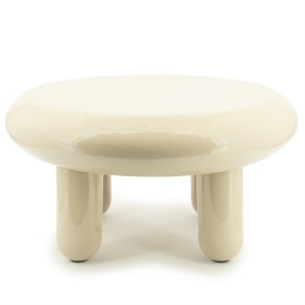 MASA DE CAFEA BALLOON - METAL - BEJ - 70(L) x 70(l) x 35(h) - Img 1