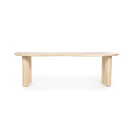 MASA DE DINING JOSH - STEJAR - NATURAL - 250(L) x 110(l) x 77(h) cm - Img 1