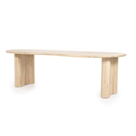 MASA DE DINING JOSH - STEJAR - NATURAL - 250(L) x 110(l) x 77(h) cm - Img 2