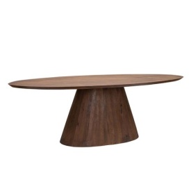 MASA DE DINING PREMANA - LEMN DE MANGO SABLAT - MARO - 260(L) X 77(H) X 120(L) CM - Img 1