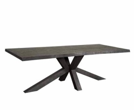MASA DE LIVING SOVANA - LEMN DE SALCAM - NEGRU - 260(L) X 78(H) X 100(L) CM - Img 1